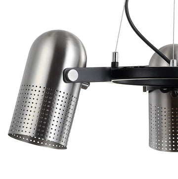 Loki 22" Adjustable Metal LED Chandelier - JONATHAN Y